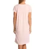 Miss Elaine Silkyknit Short Sleeve Short Gown 204423 - Image 2