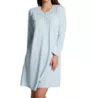 Miss Elaine Honeycomb Long Sleeve Short Gown 212802 - Image 1