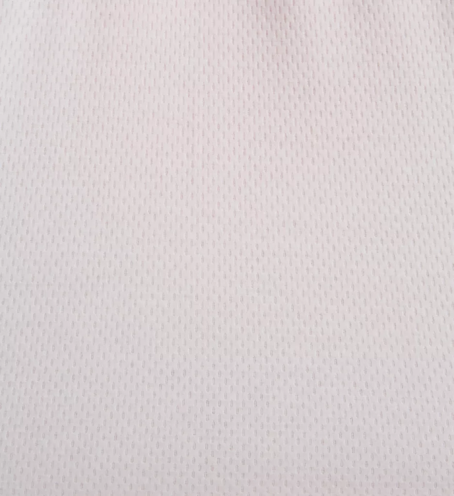 Plus Size Honeycomb Long Sleeve Short Gown Mint 2X