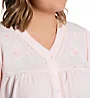 Miss Elaine Plus Size Honeycomb Long Sleeve Short Gown 246833X - Image 4