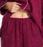 Miss Elaine Brushed Back Satin Notch Collar Long Sleeve PJ Set 401102 - Image 3