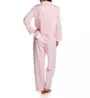 Miss Elaine Brushed Back Satin Notch Collar PJ Set 406103 - Image 2