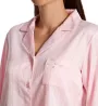 Miss Elaine Brushed Back Satin Notch Collar PJ Set 406103 - Image 4