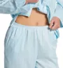 Miss Elaine Brushed Back Satin Notch Collar PJ Set 406103 - Image 5