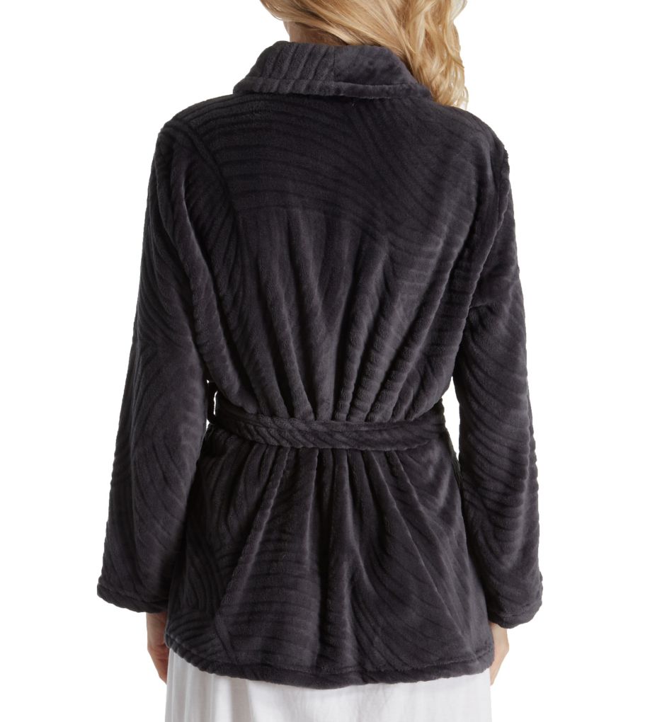 Cuddle Fleece Button Front Bed Jacket