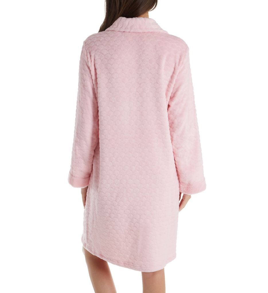 Cuddle Fleece Short Zip Robe