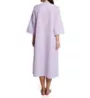 Miss Elaine Seersucker Long Sleeve Long Zip Robe 862612 - Image 2