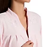 Miss Elaine Brushed Back Terry L/S Zip Front Robe 866003 - Image 4