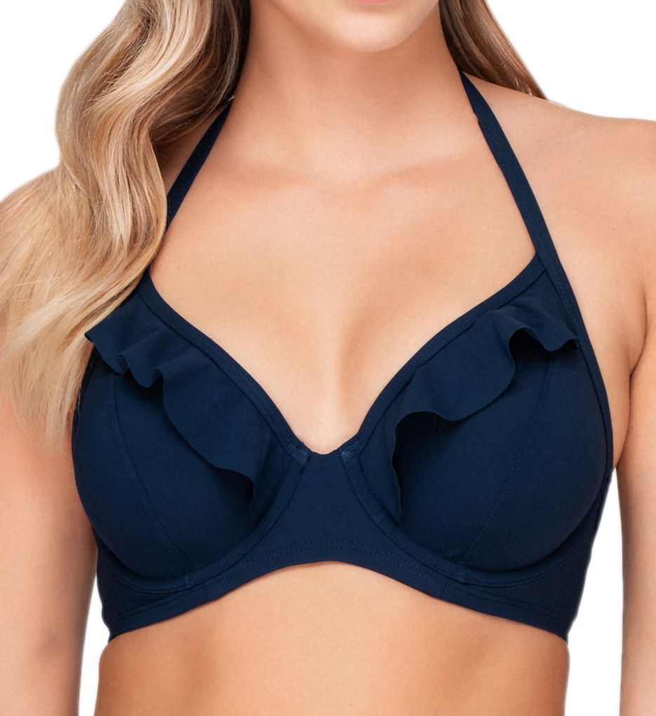 underwire plunge swimsuit