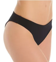 Icon High Leg Brief Swim Bottom Black M