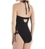 Miss Mandalay Icon Underwire Halter Plunge One Piece Swimsuit IC08UHS - Image 2