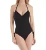 Miss Mandalay Icon Underwire Halter Plunge One Piece Swimsuit IC08UHS - Image 1