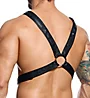 MOB Eroticwear DNGEON Cross Chain Adjustable Harness DMBL09 - Image 2
