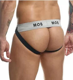 MOB Classic 3 Inch Athletic Jock Black 2XL