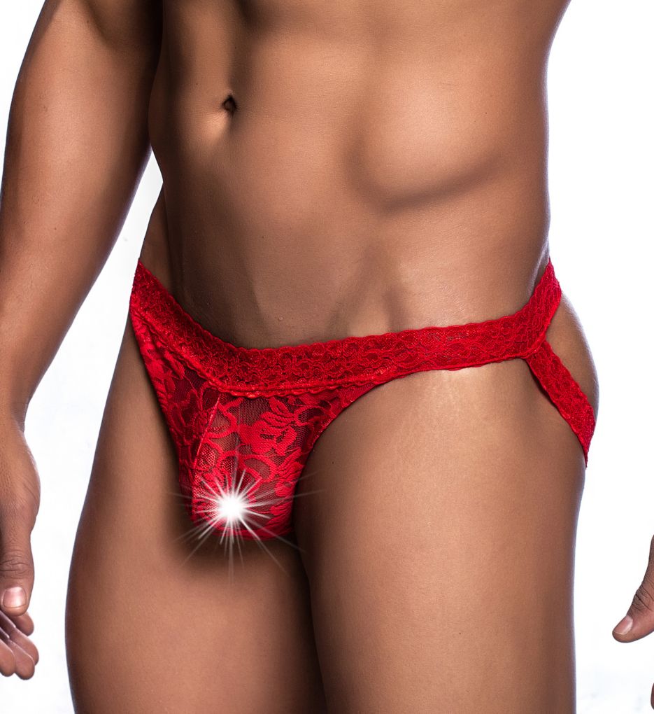 Athletic Swim Jockstrap Red L by MOB Eroticwear