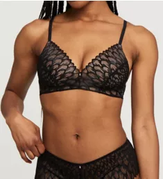 Essentials Lacy Wire Free Bra