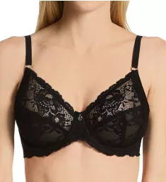 Essentials Muse Full Cup Lace Underwire Bra Black 34C