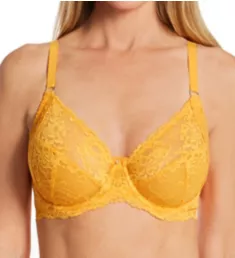 Essentials Muse Full Cup Lace Underwire Bra Mango Sorbet 38C