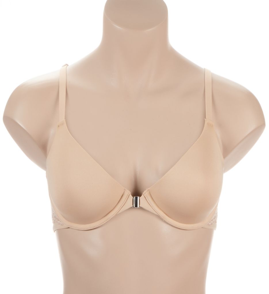 Essentials Pure Plus Ultimate Back Smoothing Bra Sand 32D by Montelle