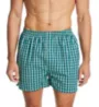 Munsingwear Fancy Woven 100% Cotton Snap Fly Boxer - 3 Pack KNOMW572 - Image 1