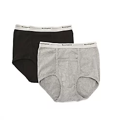 Comfort Pouch Cotton Full Rise Brief - 2 Pack