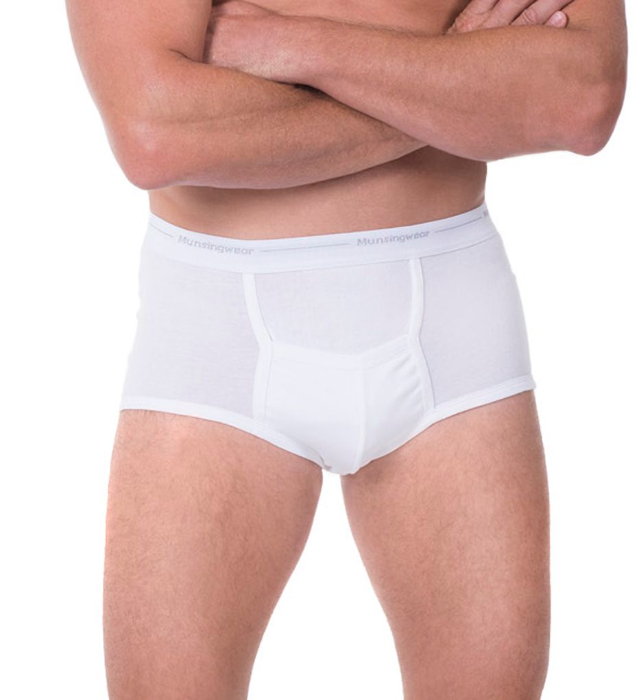 MW213 - Munsingwear® Men's Briefs - Full Rise All Cotton Pouch