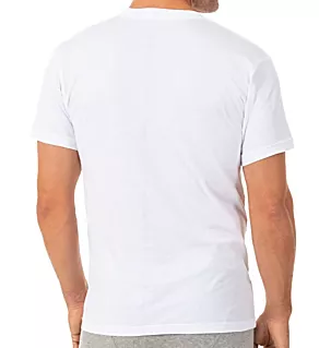 100% Cotton V-Neck Shirt - 3 Pack