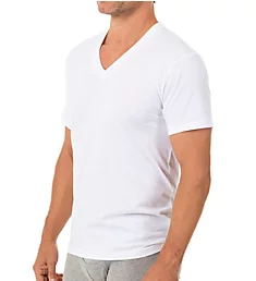 100% Cotton V-Neck Shirt - 3 Pack