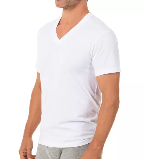 Munsingwear 100% Cotton V-Neck Shirt - 3 Pack MW52