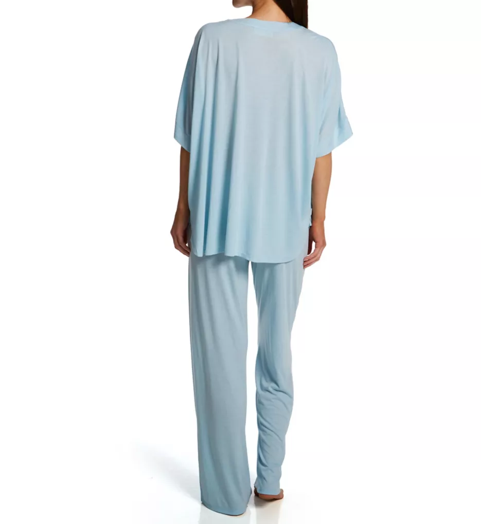 Congo Kimono Sleeve Pajama Set Azure XS
