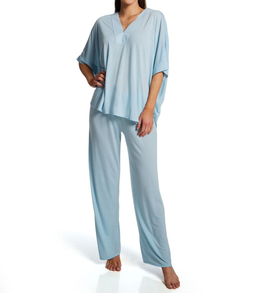 N by Natori Congo Kimono Sleeve Pajama Set AC6205 - N by Natori Sleepwear