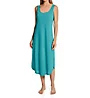 N by Natori Congo Long Gown Bright Teal L 