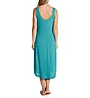 N by Natori Congo Long Gown Bright Teal L  - Image 2