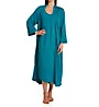 N by Natori Congo Long Gown Bright Teal L  - Image 4