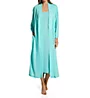 N by Natori Congo Long Gown Bright Teal L  - Image 6