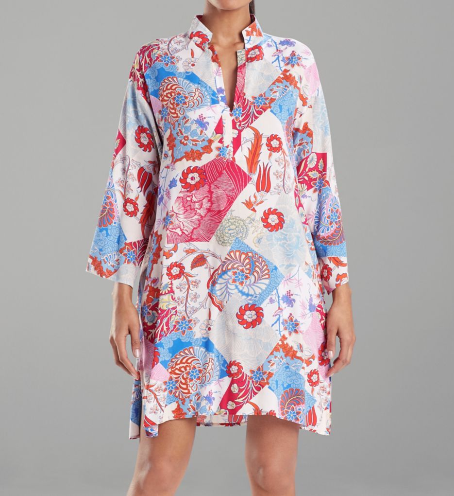 Printed Rayon Challis Sleepshirt