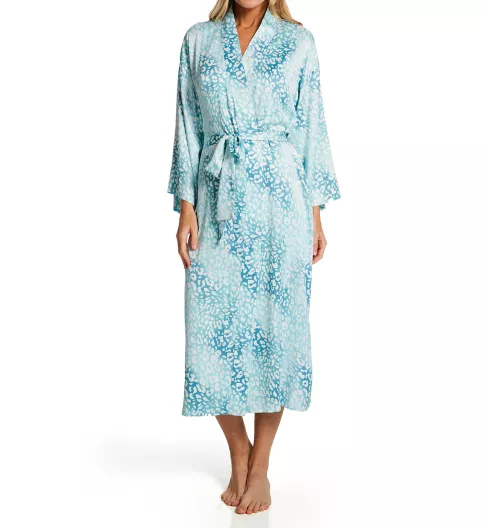 N by Natori Misty Leopard Robe PC4056