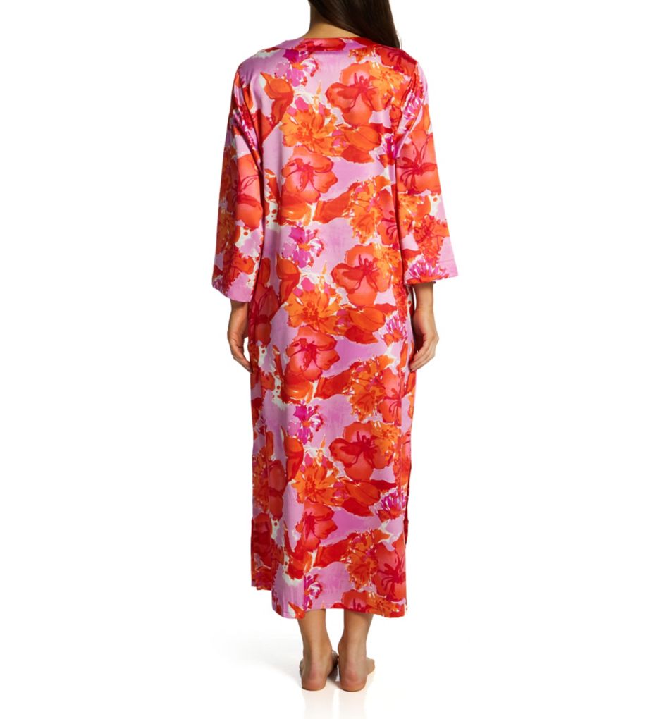 Hibiscus Zip Caftan