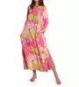 N by Natori Geisha Garden Mandarin Caftan RC0004