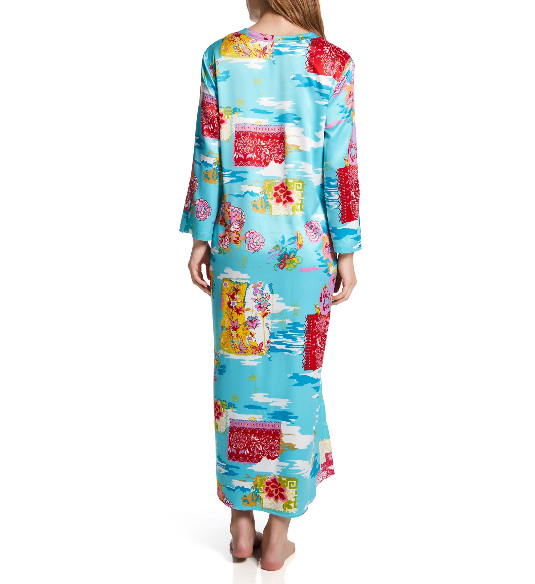 N by Natori Pacifica Long Caftan RC0040 - Image 2