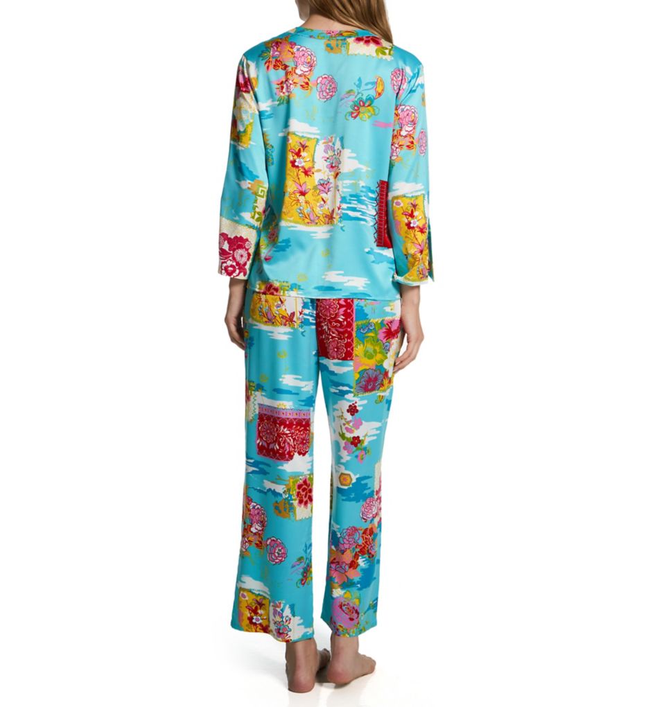 N by Natori Pacifica V-Neck PJ Set RC6040 - Image 2
