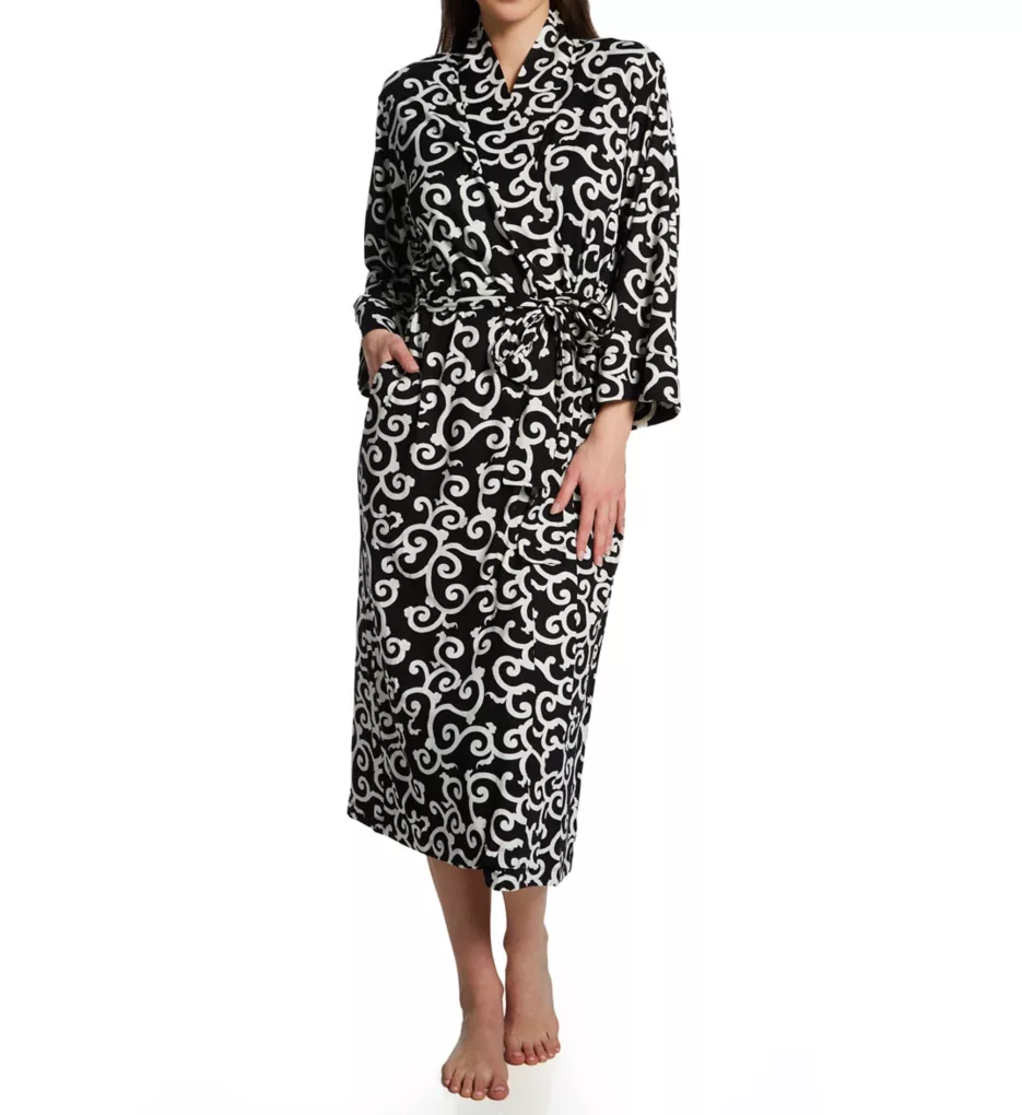 N by Natori Ottoman Cozy Knit Robe SC4044 - Image 1