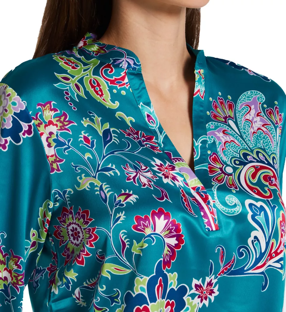 N by Natori Jaipur Satin Mandarin PJ Set SC6120 - Image 4