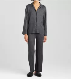 Oasis Notch PJ Set Charcoal M