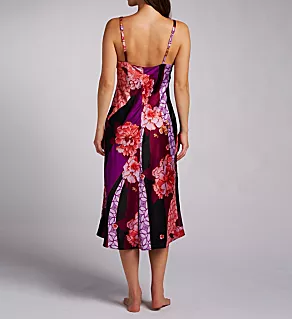 Floral Tapestry Gown Magenta M