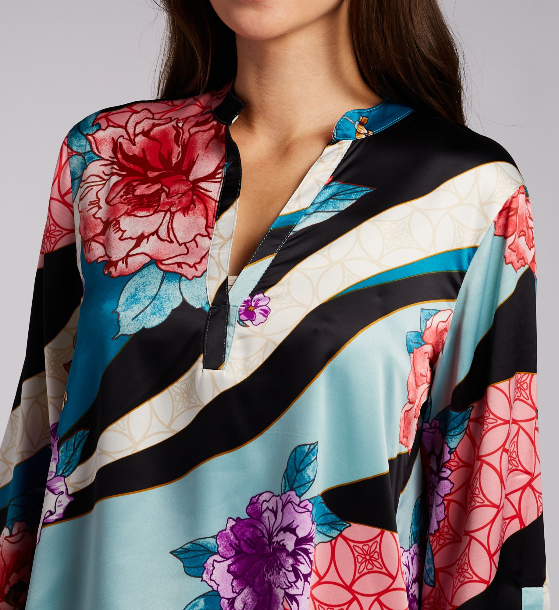 N by Natori Floral Tapestry PJ Set UC6007 - Image 3