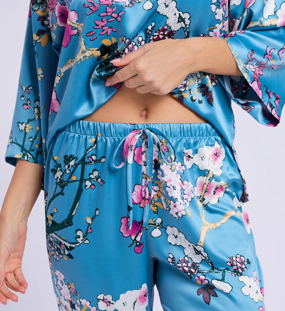 N by Natori Sakura Satin PJ Set WC6089 - Image 5