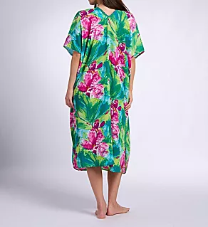 Tropic Crinkle Caftan