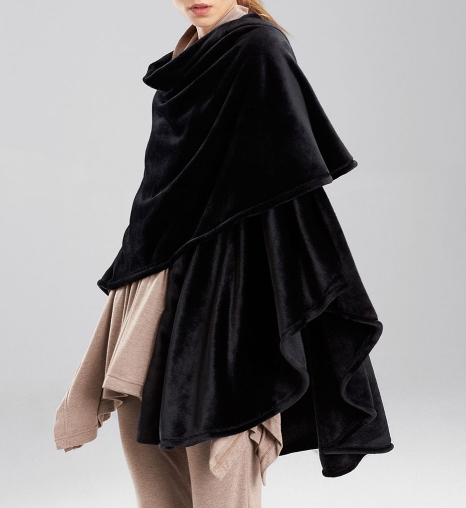 Cashmere Fleece Poncho-cs1