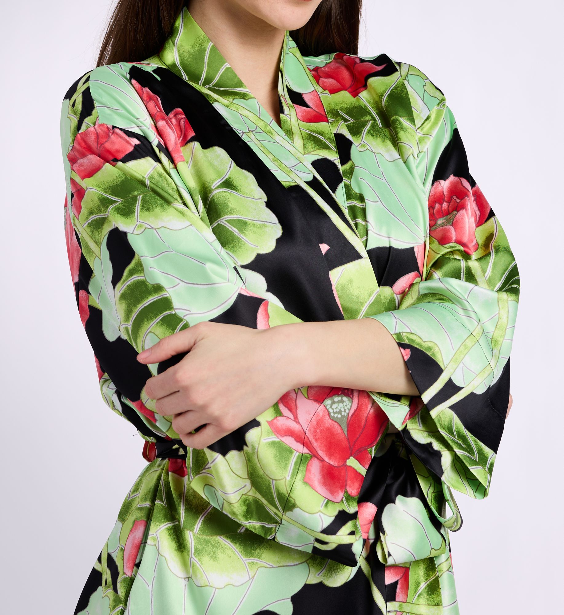 N by Natori Ascendant Lotus Robe XC4034 - Image 3